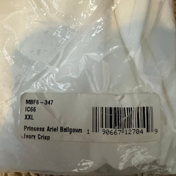 Show Me Your Mumu Princess Ariel Ball Gown Skirt Ivory NWT Size 2XL Maxi - Picture 8 of 9